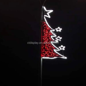 Noel ticari süslemeleri <span class=keywords><strong>Led</strong></span> sokak Motif yıldız ışık kutup noel kutup ışıkları açık şükran tatil için - Product Image 6