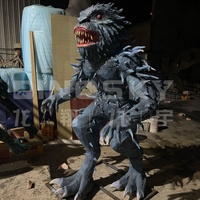 Vente directe usine : Monstres extraterrestres grandeur nature, Horrifics zombies et fantômes en cire, en silicone et fibre de verre, pour maison hantée électrique mobile d'intérieur
