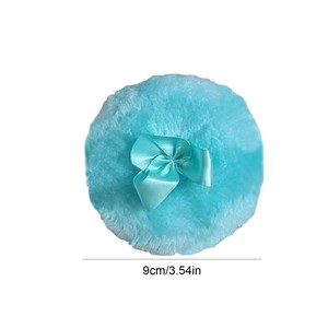 JIY OEM Poudre de coton pour bébé, applicateur de poudre sèche en velours doux et lavable, portable et hygiénique pour la peau de bébé - Product Image 4