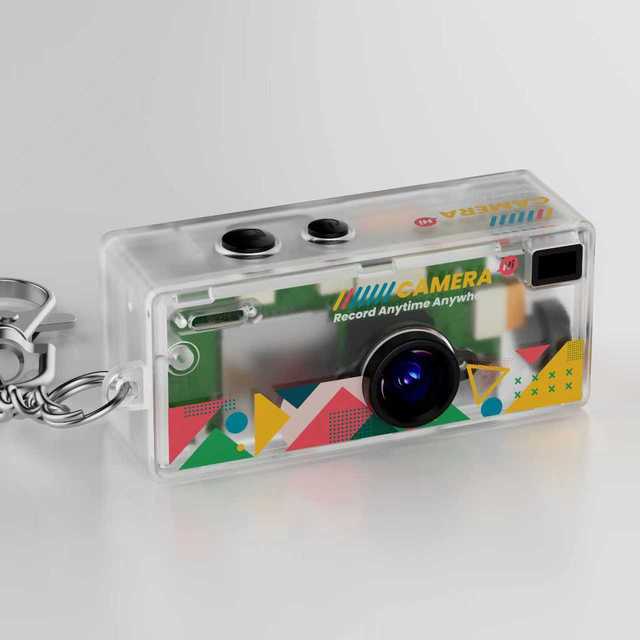 Mini Thumb Camera 1080P Similar Kodak Charmera 1984 Digital Camera Blind Box Keychain Camera Christmas Gift for Kids Students