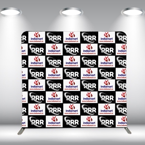 Tùy Chỉnh In Ấn Triển Lãm Tường Thương Mại Di Động Hiển Thị Căng Thẳng Vải Biểu Ngữ Đứng Triển Lãm Thương Mại Hiển Thị Đứng Backdrop - Product Image 3