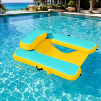 Fauteuil gonflable Flamingo en PVC robuste, personnalisable, vente en gros directe usine, capacité 400 lbs. Piscine portable