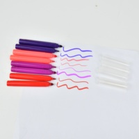 Ensemble de stylos de couleur lavables 12 couleurs, marqueurs à pointe feutre à base d'eau non toxiques pour le dessin des enfants, papeterie scolaire