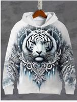 Sweat à capuche de créateur avec impression numérique 3D - Pull à capuche décontracté élégant et confortable pour un style européen