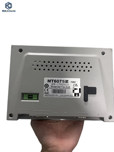MT6071IE หน้าจอสัมผัส HMI หน้าจอสัมผัสแบบต้านทานสำหรับอุตสาหกรรม อินเทอร์เฟซระหว่างมนุษย์กับเครื่องจักร จอแสดงผลควบคุมอุตสาหกรรม - Product Image 1