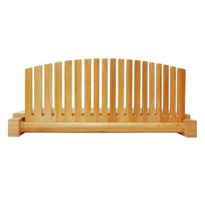 Bamboo Bread Slicer <b>Tray</b> 13x12x5.5 Inch With <b>Storage</b> Compartment For Desktop Organization <b>Baking</b> Tools - Product Image 2