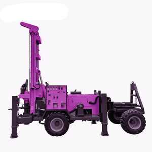 Impianto di Perforazione per Pozzi d'Acqua Montato su Rimorchio, Macchina per Trivellazione Profonda 200m, Perforatrice Portatile per Pozzi d'Acqua - Product Image 6