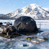 Tente de pêche sur glace portable isolée en coton, nouvelle collection 2026, vente en gros : OEM/ODM |   Couleur/taille/logo personnalisés |   Directement de l'usine