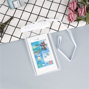 Étui de téléphone étanche lumineux, sac transparent imperméable pour la natation, sac de scellement pour le <span class=keywords><strong>cou</strong></span>, écran tactile, étui de téléphone sous-marin - Product Image 6