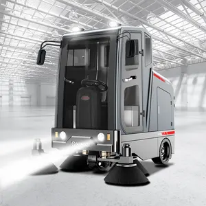 All Closed Driving Type Street Road Sweeper Floor Sweeper Cleaning Equipment