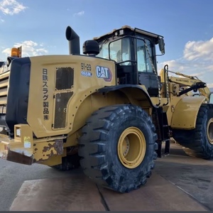 Chargeuse sur pneus Caterpillar 966G d'occasion, 6 tonnes, pour travaux lourds, construction, exploitation minière, moteur, pompe, modèle 2021, 195 kW - Product Image 1