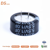 5,5V 1F 20,5x14,5mm EDLC Coin-C Superkondensator Hochtemperaturbeständig für Dashcam Echtzeituhr Notstromversorgungsplatine