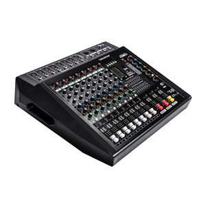 Console de mixage DMX série grande capacité avec amplificateur 16DSP/99DSP 350W*2CH à 4 ohms, panneau arrière avec <span class=keywords><strong>3</strong></span> ventilateurs, console de mixage de scène - Product Image 3
