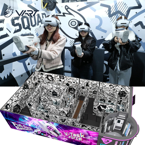 Plateforme de combat VR sans fil pour plusieurs joueurs, simulateur de tir, machine de jeu de réalité virtuelle, grande plateforme de marche VR - Product Image 1