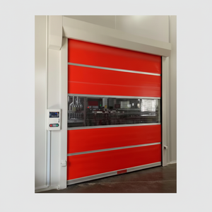 Resistente a impactos, duradero, precio barato, puerta de madera nominal, Sala mecánica, persiana enrollable contra incendios - Product Image 1