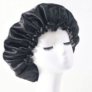 Wholesale Double Layer Adjustable Sleeping Satin Women <b>Silk</b> <b>Bonnet</b> for Natural <b>Hair</b> - Product Image 2