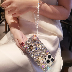 Para <span class=keywords><strong>Samsung</strong></span> S24 Phone Case taladro <span class=keywords><strong>de</strong></span> <span class=keywords><strong>cristal</strong></span> <span class=keywords><strong>de</strong></span> lujo cubierta protectora <span class=keywords><strong>de</strong></span> taladro completo <span class=keywords><strong>de</strong></span> gama alta para <span class=keywords><strong>Samsung</strong></span> A72 note20attr Phone Case - Product Image 4