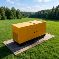 Générateur silencieux à châssis ouvert personnalisable, monophasé, ATS, conception modulaire, capacité extensible pour usage industriel