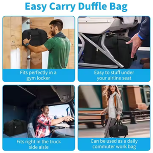 <span class=keywords><strong>Borsone</strong></span> da viaggio pieghevole da donna e ragazza - Product Image 2