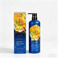 Après-shampoing à l'extrait de miel, nourrissant en profondeur, réparateur, anti-frisottis, lissant pour cheveux secs, abîmés, crépus et colorés