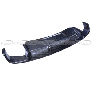 Carbon Diffuser Rear <b>Lip</b> Bumper Fins Spoiler Wing <b>Splitter</b> for BMW E89 Z4 Convertible Regular Standard - Product Image 5
