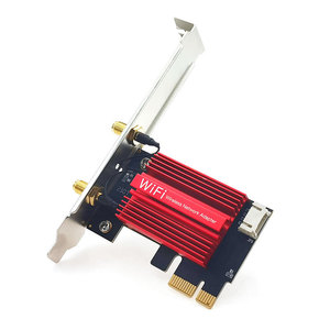 Carte WiFi 6 PCIE, double bande 2,4/5G, carte réseau sans fil 3000 Mbps, 802.11AX, adaptateur WiFi BT 2 en 1 PCIE - Product Image 2