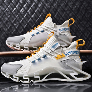 <strong>Men's</strong> Premium Style Sporty Sneakers Fashionable High Elasticity <strong>Trainers</strong> with Mesh Lining for Spring and <strong>Winter</strong> Season - Product Image 4