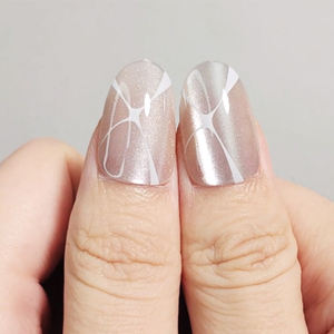 Meilleur moyen ovale personnalisé presse sur les ongles fournitures <span class=keywords><strong>mariage</strong></span> blanc oeil de chat <span class=keywords><strong>faux</strong></span> ongles avec conception Aurora portable <span class=keywords><strong>faux</strong></span> ongles pointe ensemble - Product Image 3