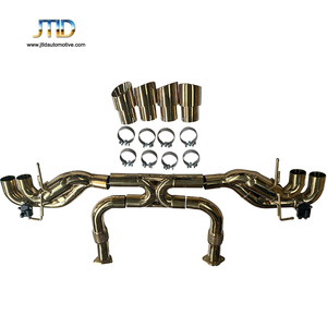 High Flow Performance Racing 304SS valve d'échappement X tuyau Gold Catback pour <span class=keywords><strong>Corvette</strong></span> C8 6.2L V8 <span class=keywords><strong>2022</strong></span> - Product Image 6