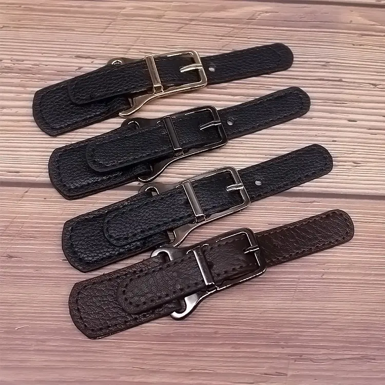 Leather Sewing Seal PU Leather button Switch Sewing clip buckle metal leather buckle fastener