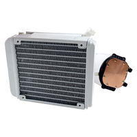 Ventilateur de refroidissement CPU à LED ARGB Manmu 120 mm avec dissipateur thermique en plastique, roulement fluide, 4 broches DC12V 21dBA pour boîtier d'ordinateur