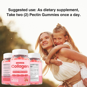 Gomitas de Colágeno de Marca Privada OEM/ODM, Producto de Belleza Multivitamínico para la Salud del Cabello, la Piel y las Uñas, Apoyo para Combatir las Arrugas para Adultos - Product Image 3