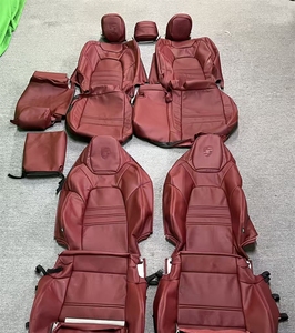 YLC per Porsche Set Completo di <span class=keywords><strong>Coprisedili</strong></span> in Pelle Colori Personalizzati per Porsche Cayenne 957 958 9Y0 Panamera 970 971 - Product Image 1