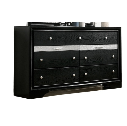 Black + Solid Wood + Contemporary