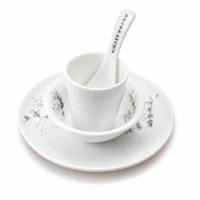 Service de vaisselle en mélamine pour restaurant chinois, motif vintage oiseaux et fleurs, assiettes et bols durables, vaisselle de qualité alimentaire CE