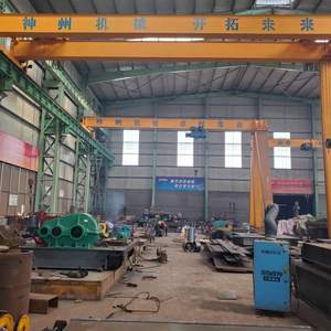 SZMC Marke Semi-<span class=keywords><strong>Gantry</strong></span>-Einzelhebebühne einzelgestell halblamellen 15 Tonnen 10 Tonnen Kran - Product Image 2