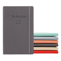 Étui relié logo personnalisé A5 B6 couverture rigide en cuir PU carnet d'adresses carnet de notes livre de mots de passe liste de choses à faire