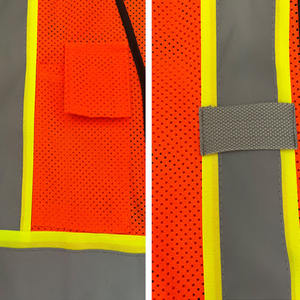 Chaleco DE SEGURIDAD personalizado 2025 con alta visibilidad y señal reflectante Ropa de seguridad con logotipo personalizado de fábrica - Product Image 5