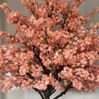 CHUANGFA 3M Künstlicher immergrüner Kirschblüten baum für Garten landschaft Halloween Ostern Neujahrs feiern Einkaufen