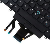 Clavier d'ordinateur portable avec rétro-éclairage pour le remplacement du clavier Dell Latitude E5450 E5470 E5480 E7450 E7470 E7480