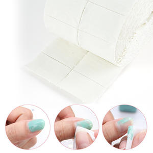 500 Piezas de Toallitas para Uñas Sin Pelusa, Almohadillas Removedoras de Esmalte de Uñas, Almohadillas de Algodón para Limpiar el Polvo de las Uñas de Gel, Hisopos de Algodón - Product Image 5