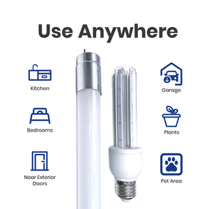 หลอดไฟ LED UVA 365nm 395nm T8 AC220V G13 IP67 แก้ว แสงยูวี สำหรับแมลงบิน <span class=keywords><strong>ยุง</strong></span> - Product Image 3