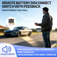 Nouveautés usine : Disjoncteur 240A, Interrupteur de déconnexion sans fil à distance 24V, Interrupteur de batterie 12V avec rétroaction lumineuse
