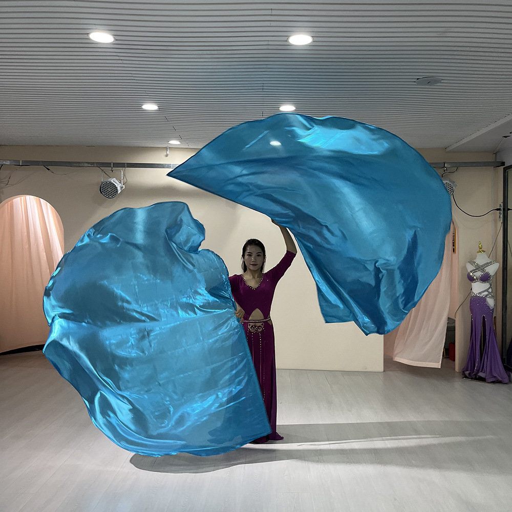 フラッグ紫黒二本組　ベリーダンスアイテム フラッグ紫黒二本組 ベリーダンスアイテム