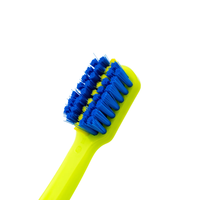 Brosse à dents orthodontique V-Trim à poils souples pour appareils dentaires, avec manche long, nettoyage en profondeur, soins dentaires pour adultes et adolescents