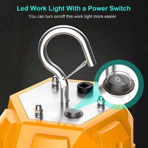 LEDLIGHTING VENTE EN GROS 150W LED Portable Suspension Construction Work Light 21750LM 360Â ° Lighting 10 'Cable 120V Plug ETL Listed - Product Image 1