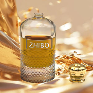 Bottiglia di <span class=keywords><strong>Profumo</strong></span> di Lusso Stile Saudita 100ml, Fondo Spesso in Vetro, Serigrafia, Erogatore Spray Delicato, Logo Personalizzabile - Product Image 4