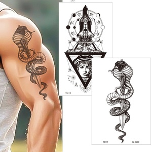 Pegatinas <span class=keywords><strong>de</strong></span> Tatuajes Herbales con Efecto <span class=keywords><strong>de</strong></span> Jugo, Resistentes al Agua, para <span class=keywords><strong>Hombres</strong></span> y Mujeres, <span class=keywords><strong>de</strong></span> Larga Duración, Personalizadas, Geométricas, para Brazo - Product Image 1
