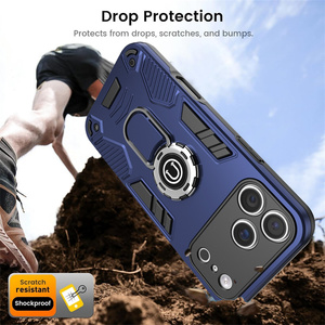 New xoay vòng từ chủ điện thoại trường hợp Chống sốc Armor bìa cho TECNO pova 7 Slim/tia lửa đi/40 Pro +/40 Pro/40c - Product Image 3