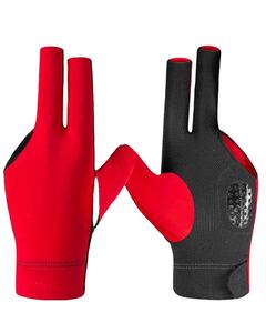 ถุงมือบิลเลียดคุณภาพระดับพรีเมียม ราคาต่ํา ถุงมือบิลเลียดที่ทนทาน OEM ระเหิด การออกแบบที่กําหนดเองและถุงมือโลโก้ที่กําหนดเอง - Product Image 1